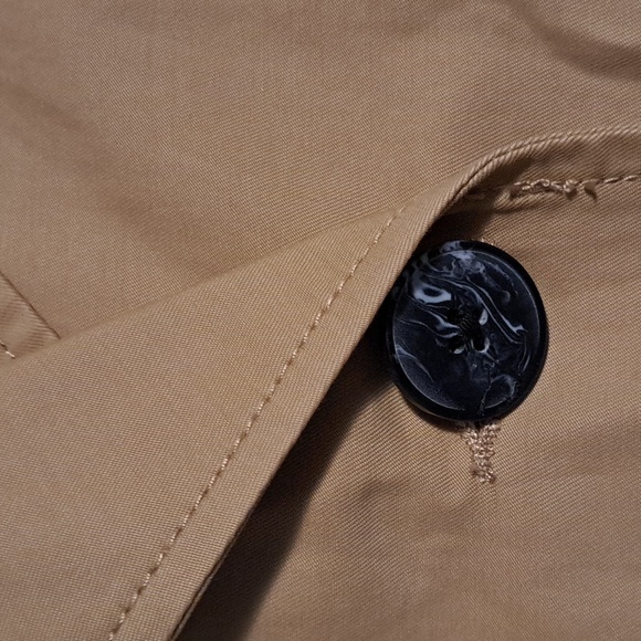 NWOT Dynamite Belted Maxi Trench Coat Camel colored Size M - Picture 4 of 9